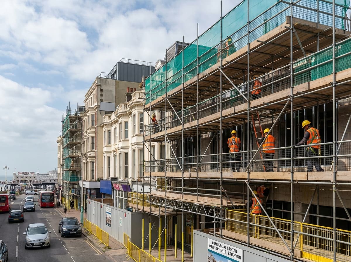 Commercial & Retail Developments - Colossus Scaffolding