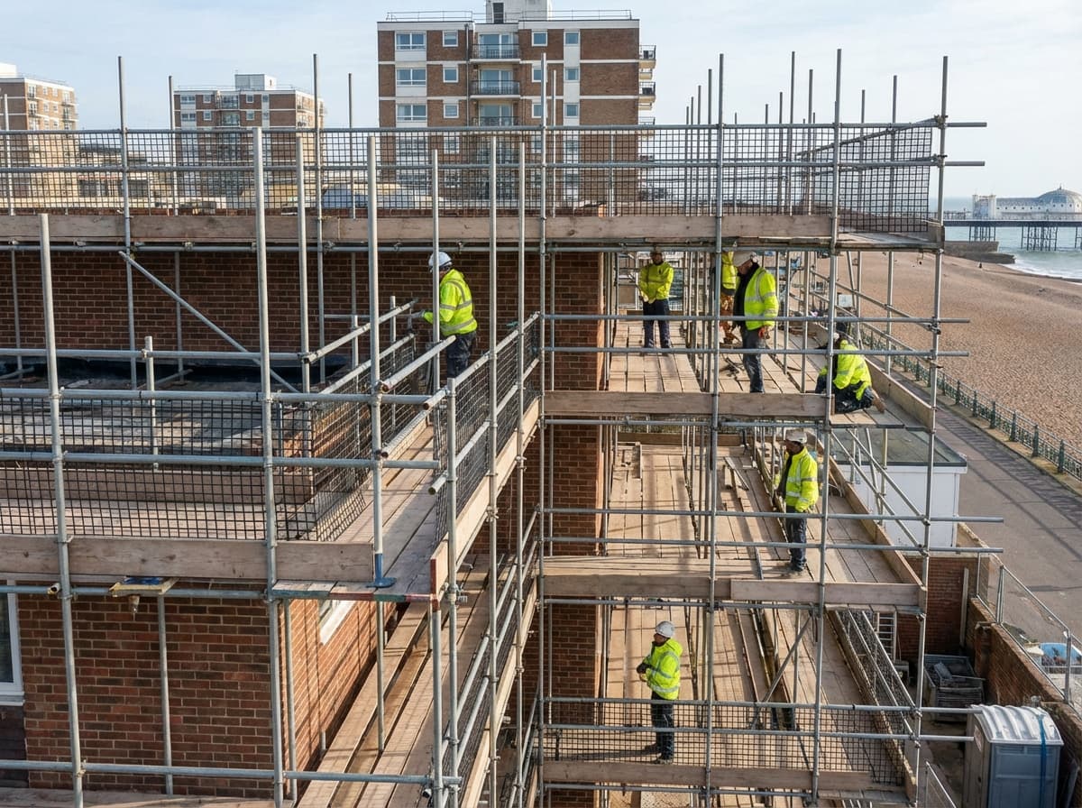 Multi-Story Residential - Colossus Scaffolding