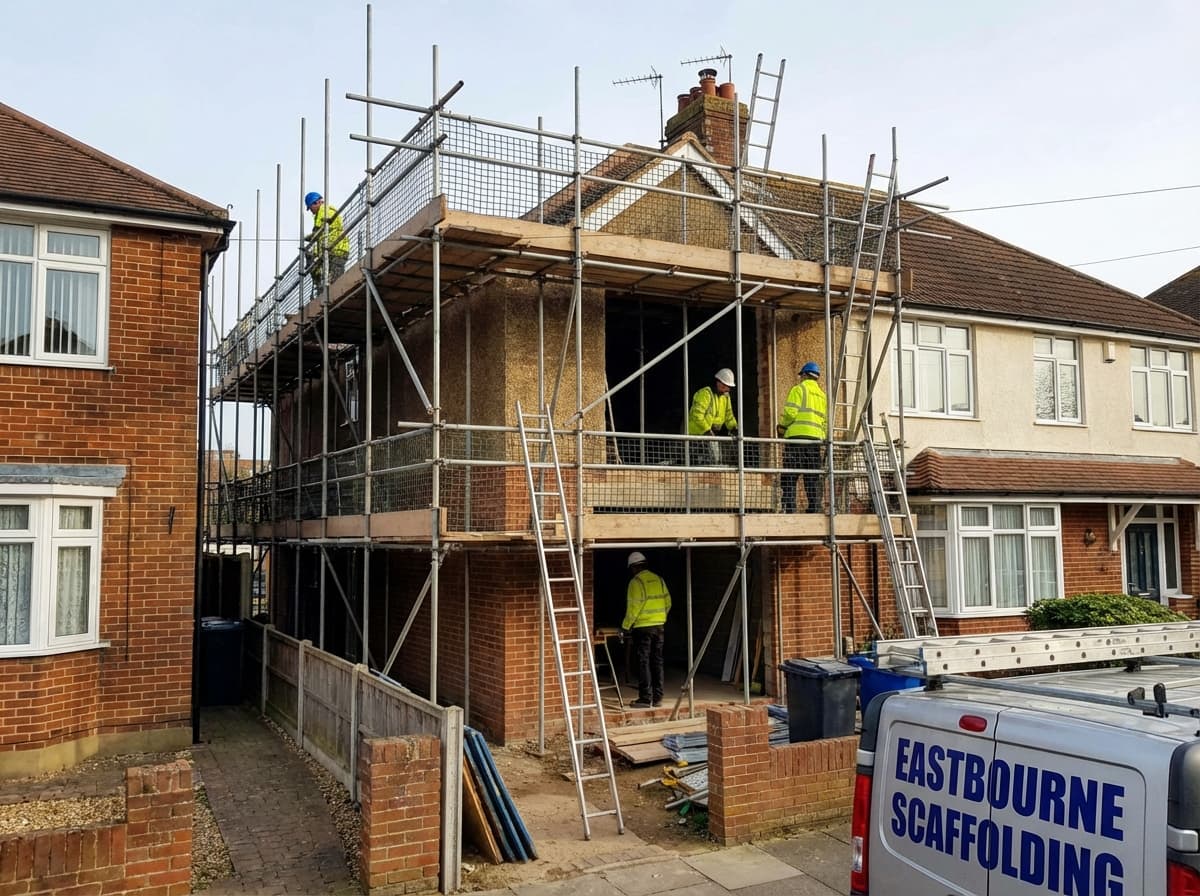 Residential Extensions - Colossus Scaffolding