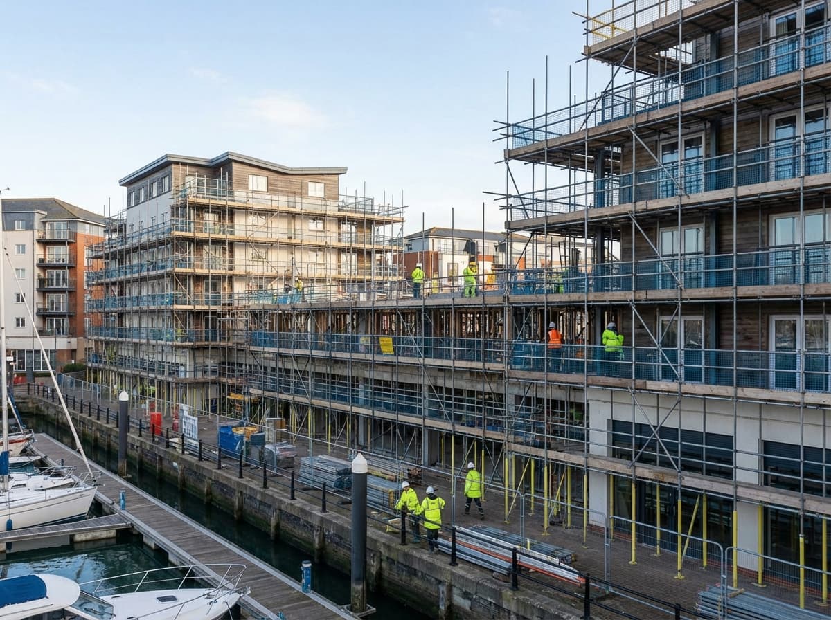 Sovereign Harbour Developments - Colossus Scaffolding