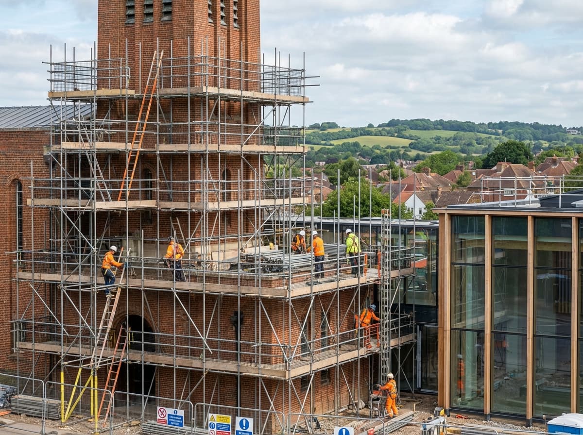 Cathedral & Religious Buildings - Colossus Scaffolding