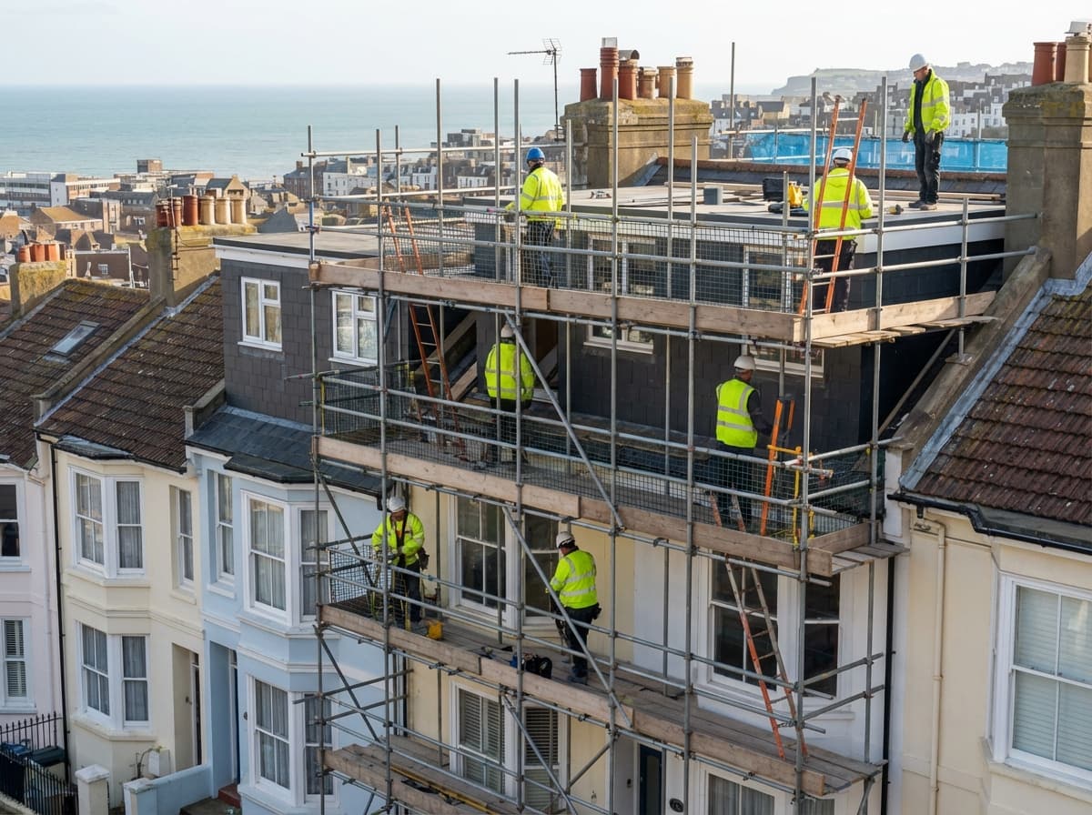 Residential Extensions - Colossus Scaffolding