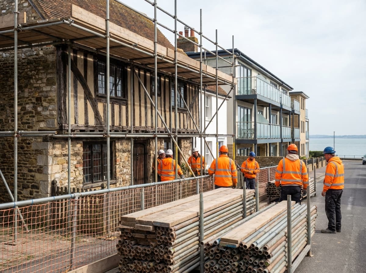 Residential Scaffolding - Colossus Scaffolding