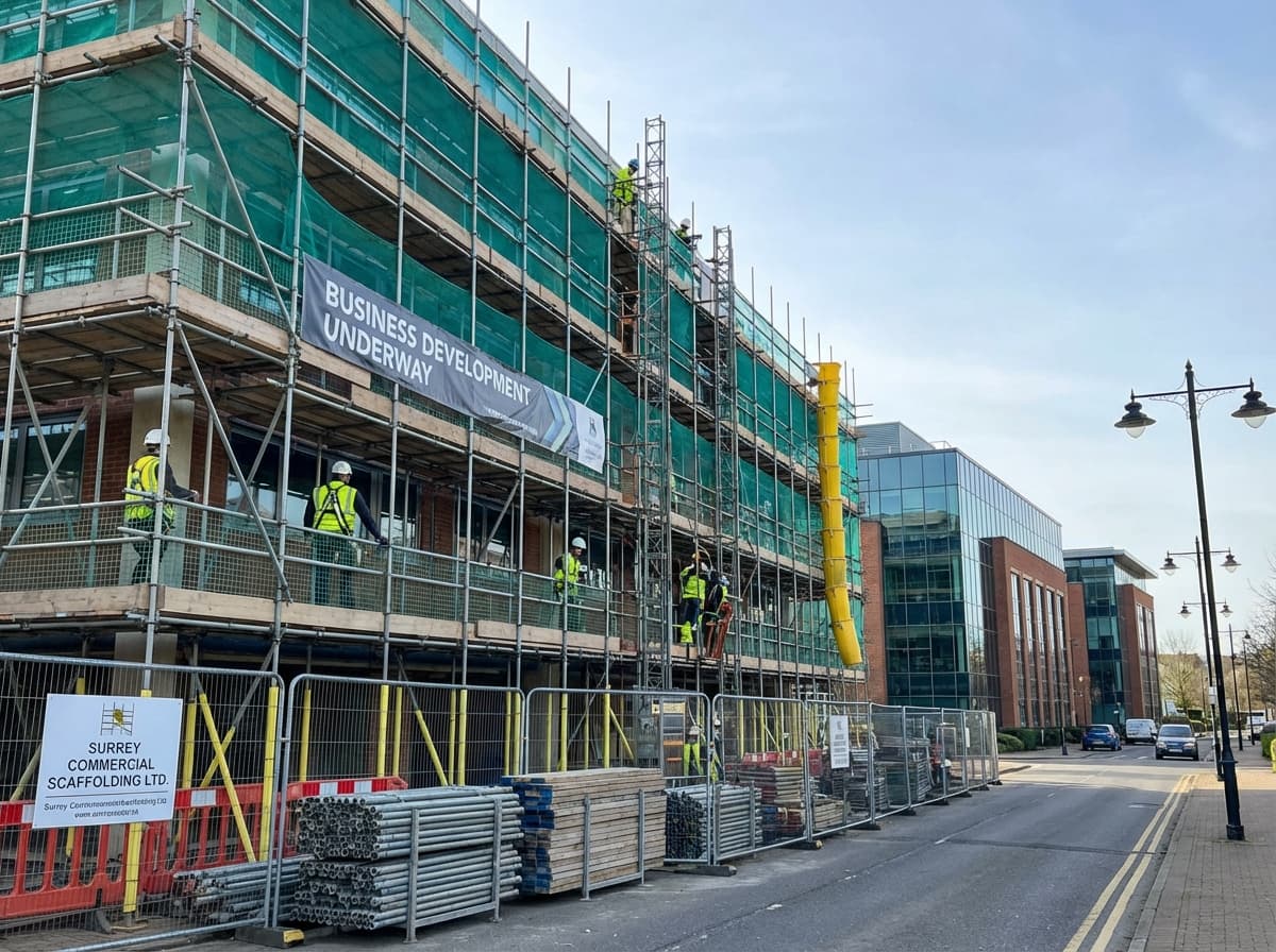 Commercial & Business Developments - Colossus Scaffolding