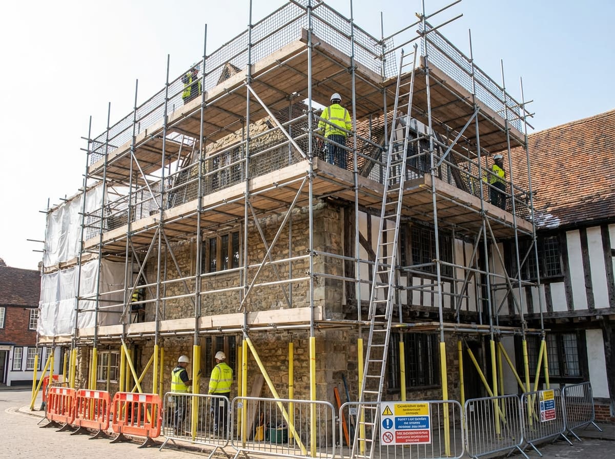 Heritage & Conservation Projects - Colossus Scaffolding