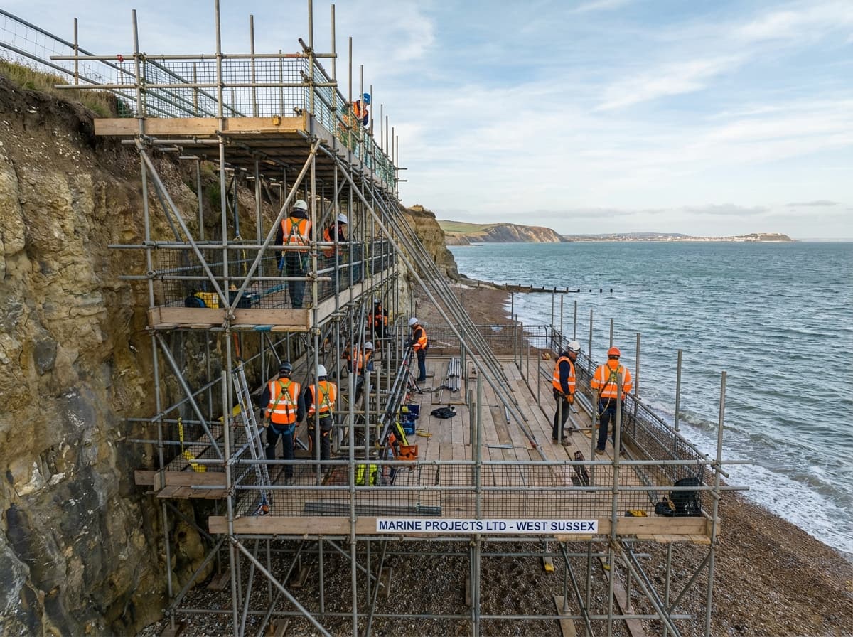 Coastal & Marine Projects - Colossus Scaffolding
