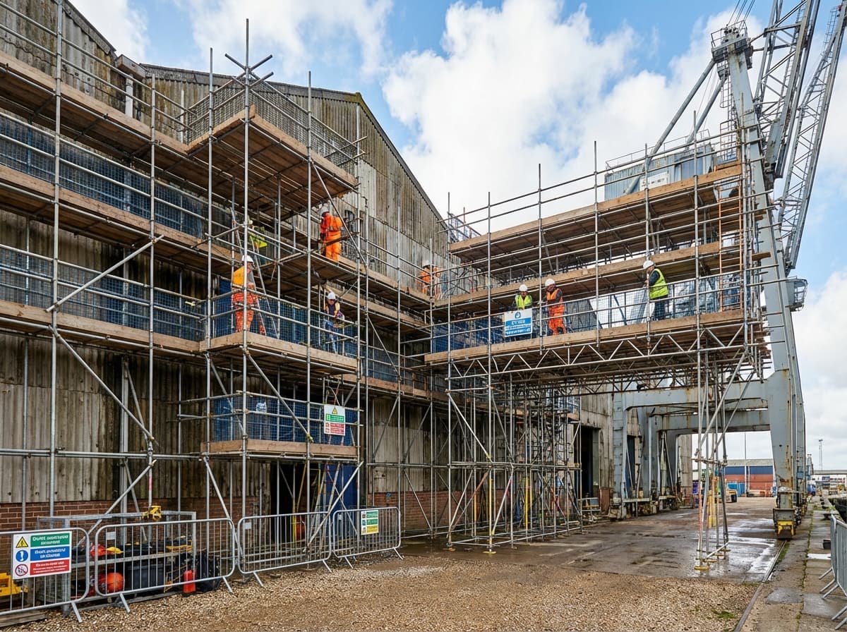 Industrial Scaffolding - Colossus Scaffolding