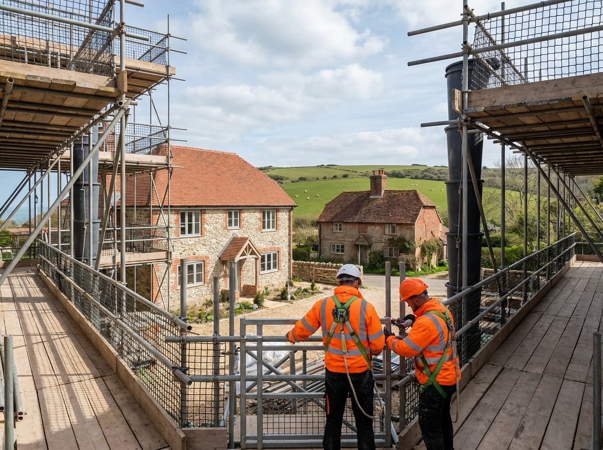 Residential Scaffolding - Colossus Scaffolding