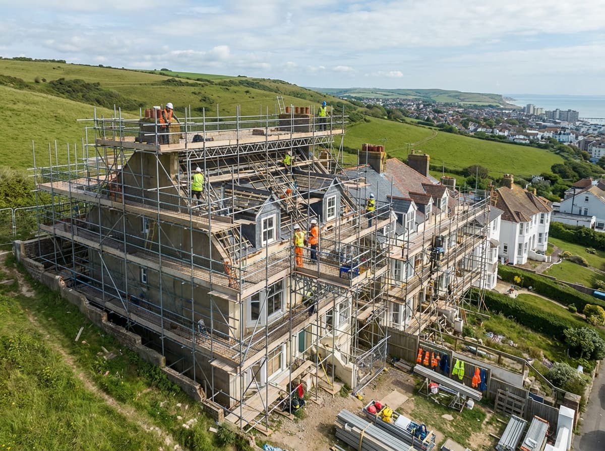 South Downs Properties - Colossus Scaffolding