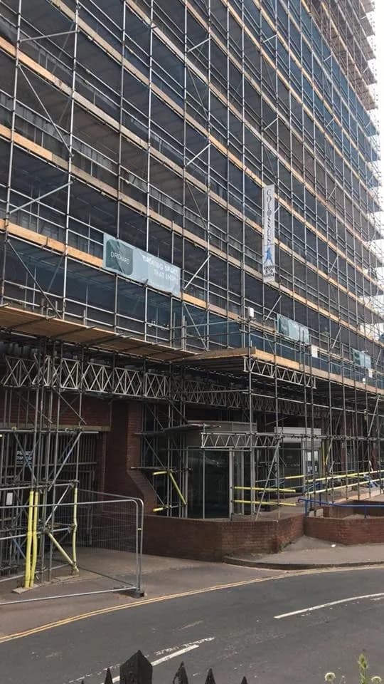 Facade Scaffolding - Colossus Scaffolding