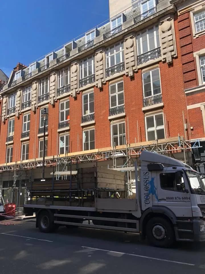 Pavement Gantries & Loading Bays - Colossus Scaffolding