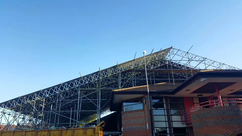 Temporary Roof Systems - Colossus Scaffolding
